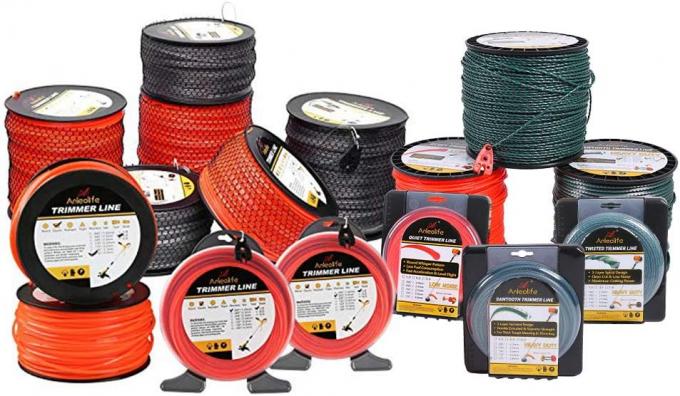 Moda Alta eficiencia de corte de césped de grado profesional 1lb línea de recorte de césped 4