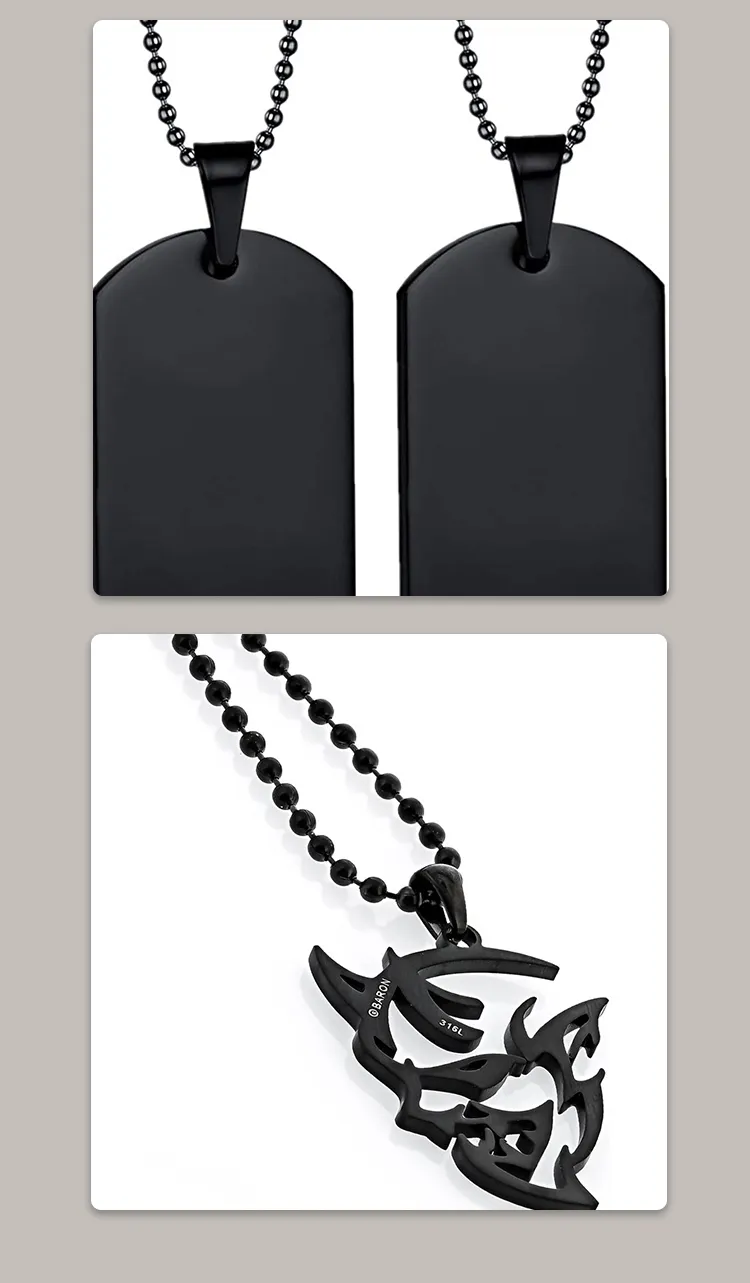 Función Cadena de rodillos de acero inoxidable Pre-cortado 2.4mm Cadena de bolas para Dogtag Tamaño personalizado a prueba de óxido 4