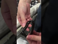 Hardware para exteriores 8x80mm acero inoxidable 316 gancho giratorio con acabado pulido