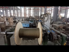 Cable de alambre de acero de construcción galvanizado 6x7/6x19/6x36 hebras 2 conjuntos ensamblaje de sello