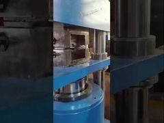 Máquina de prensado de cuerda de alambre de acero hidráulico de manga de aleación de aluminio con fuerza máxima de 600KN