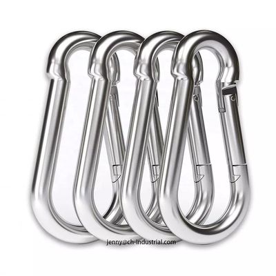 comprar Capacidad de carga de 400 libras Claviatura Carabiner Clip Acero inoxidable AISI304/316 Zinc acabado online manufacture