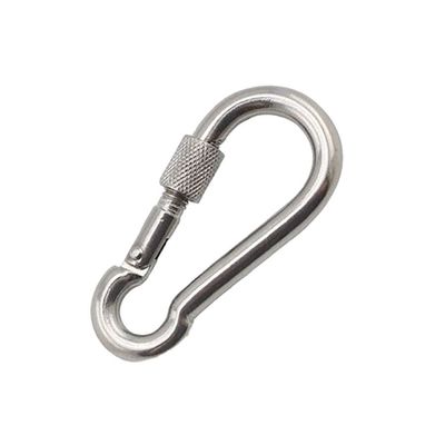 comprar Tecnología de fundición de precisión enlace rápido de resorte gancho con cerradura de tornillo acabado plano online manufacture