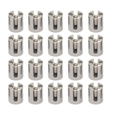 comprar Tecnología de fundición Cintas transversales de cable de acero inoxidable ajustables para abrazaderas de cable online manufacture