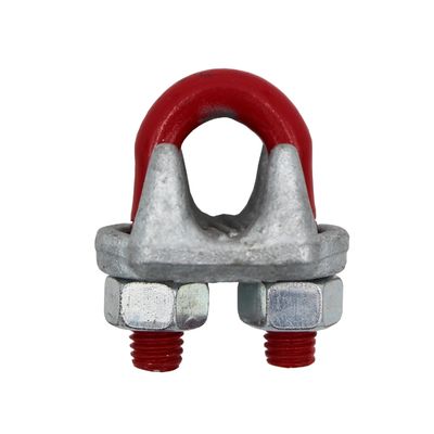 comprar Estructura de alta resistencia a la tracción DIP galvanizado en caliente de tipo US clips de cuerda de alambre forjado con perno rojo U online manufacture