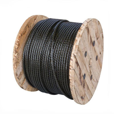 7x7 1/8' AISI316 Cables de acero inoxidable de óxido negro