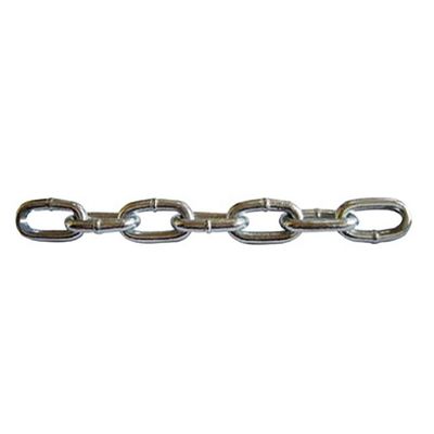 comprar G30 Cadenas soldadas electro galvanizadas de trabajo pesado DIN5685c Cadenas de enlace largo personalizadas online manufacture