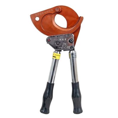 Soporte personalizado Corte de cable de aluminio de 75 mm con superficie de mandíbula no clasificada