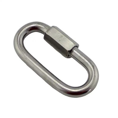 comprar 304/316 Acero inoxidable ganchos de enlace rápido carabiner acabado pulido para conexión online manufacture