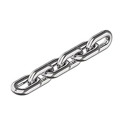 comprar Cadenas de acero inoxidable de plata DIN766 Cadenas de enlace para elevación de hardware Estándar DIN766 online manufacture