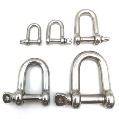 Las cadenas de tornillo D de acero inoxidable