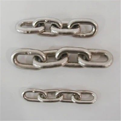 comprar 8mm 316 cadena de enlace de acero inoxidable para la transmisión en la industria química y duradero online manufacture