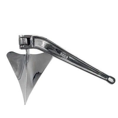 Anclado de barco de estilo arado de plata para maquinaria marina Material de acero inoxidable 316