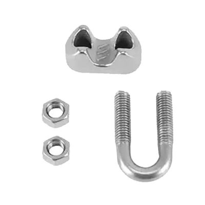 comprar Acero inoxidable caída de cable de alambre forjado clips de barco de acabado polaco tipo italiano online manufacture