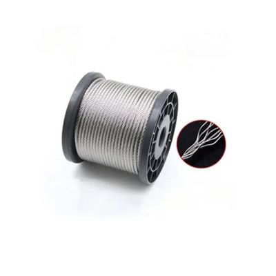 comprar 1x12 7x7 7x19 4mm 5mm 6mm 8mm 10mm A2 A4 304 316 Cables de acero inoxidable para aeronaves online manufacture