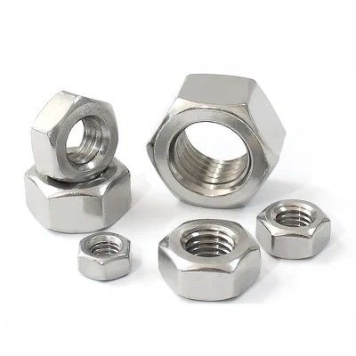 Noca hexagonal métrica de acero inoxidable M16 M28 M30 M12 M26 M40 SS304 SS316 Noca de cabeza hexagonal
