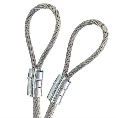 comprar Acero inoxidable sin aleación 7x7 7x19 Sling de cuerda de alambre personalizado para necesidades de elevación industrial online manufacture