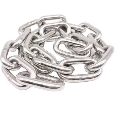 comprar Cadenas de elevación de acero inoxidable polacas SS201 SS304 DIN5685C DIN763 a prueba de óxido online manufacture