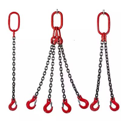 comprar Carga de prueba de 48kN G80 2 piernas de cadena para necesidades de elevación duraderas y versátiles online manufacture