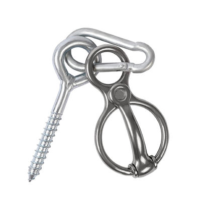 comprar Anillos de amarre de acero inoxidable para caballo para seguridad y control del arnés online manufacture