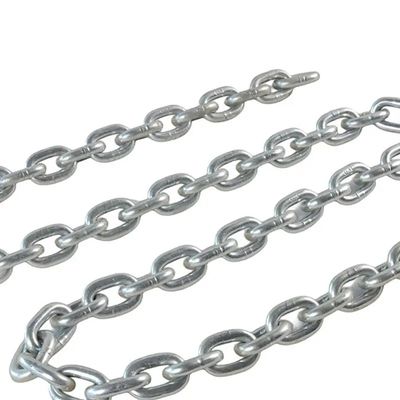 comprar 20Mn2 Cadenas de enlace de acero 22mm Cadenas de aleación de acero de alta resistencia Carga de prueba 48kN online manufacture