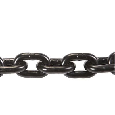 comprar Carga de prueba 48kN G80 8mm Negro Cadenas de elevación terminadas Cadenas de hierro para elevación online manufacture