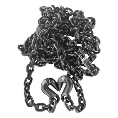 comprar Asegure su carga con G80 Black Oxide Tie Down Chain con ganchos de soldadura online manufacture