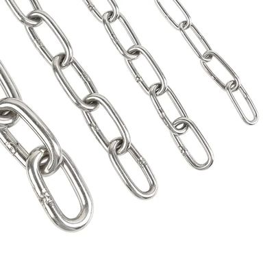 comprar 8mm Negro acabado 316 de acero inoxidable para barcos de anclaje de cadena estándar DIN766 para buques online manufacture