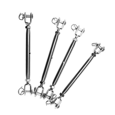 comprar Cuello de acero inoxidable Cuello de la mandíbula Cuello de la hebilla del ojo Gancho de la hebilla del ojo de la hebilla de trabajo pesado y acabado pulido online manufacture