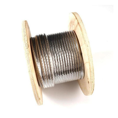 Cables de acero 7*7 7*19 6*19 FC 6*7 FC Cables de acero galvanizado de calidad de alambre