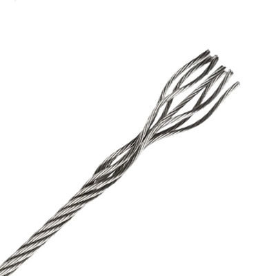 Cables de acero inoxidable 7X7 304 para materiales de construcción