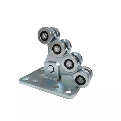 8 ruedas camión industrial rueda de guía galvanizada