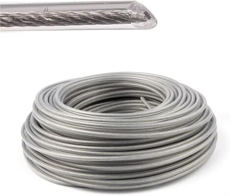 Un buen precio. Línea de recorte de hierba de núcleo metálico Cuerdas de recubrimiento de nylon 3,00 mm 3,3 mm 3,5 mm 4,0 mm en línea