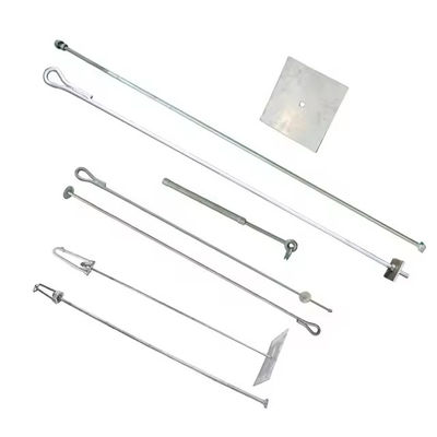 Ojo ovalado de tierra de pulgar de anclaje Hot Dip galvanizado hardware marino