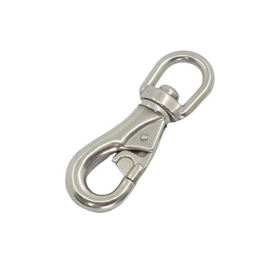 comprar Acero inoxidable con ojo de toro giratorio con gancho simple de grado marino online manufacture