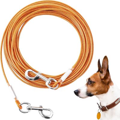 comprar 20/30/50/100ft Perro de trabajo pesado de plomo de larga distancia para patio y campamento online manufacture
