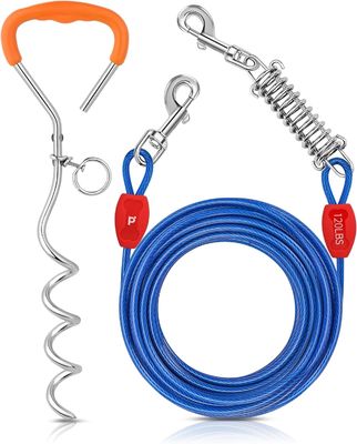 comprar Alta precisión 30' Suministros para mascotas Primavera cargada Petbobi Perro correa y estaca online manufacture