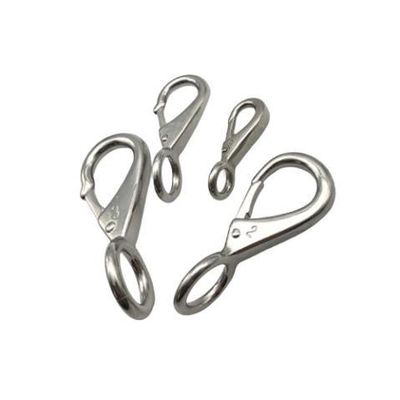 Un buen precio. Gancho de ojo fijo de acero inoxidable para aplicaciones fuertes y confiables en línea
