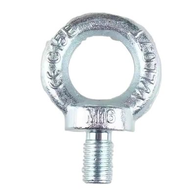 Zinc acabado de acero al carbono galvanizado para elevación del ojo DIN 580 para elevación de objetos pesados