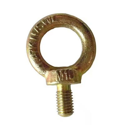 Un buen precio. Hardware de aparejo JISB1168 Cerrojo para ojos estándar amarillo de zinc de acero carbono Cerrojo de elevación en línea