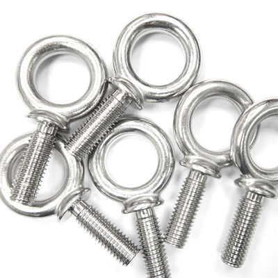 G279 Tipo de hombro de acero inoxidable forjado AISI 304 AISI 316 Cerrojo de ojo acabado plano