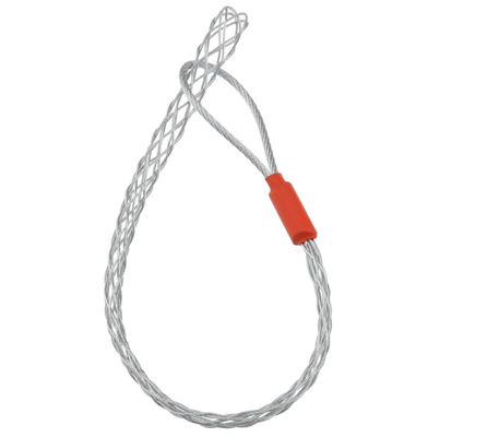 comprar Agarre de tirón de cable para 6-10mm Cable galvanizado de acero inoxidable Cable antideslizante de tracción Manga de malla flexible Cable de cuerda de malla 27cm de longitud Negro online manufacture