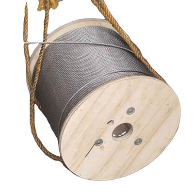 comprar 1x19 Cables de acero inoxidable 1mm 2mm 3mm 4mm 5mm 6mm 7mm 8mm 9mm 10mm AISI304 AISI316 Cables de acero inoxidable con tolerancia de ±1% online manufacture