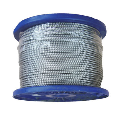 comprar Competitivo 1x7/7x7/7x19 SUS 304 Cable de acero inoxidable con núcleo de acero Construcción y tipos online manufacture