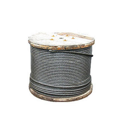 comprar Cable de acero de 26 mm 6x37 FC 6x37 Cable de acero IWRC Cable de alambre de acero sin galvanizar Cable de alambre de acero brillante Cable de alambre con tecnología avanzada online manufacture
