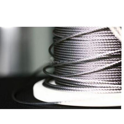 comprar Cables de acero inoxidable de 12 mm 6X24 7FC AISI304/304L/316/316L Tolerancia Otro contenido de Si % 1,0 para proyectos de construcción online manufacture