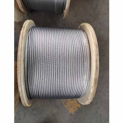 comprar 6x19S FC 6mm Cable de acero galvanizado para aplicaciones de elevación y trazado de derriques online manufacture