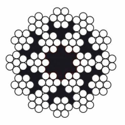 comprar Cuerdas de alambre galvanizado 18x7 para un rendimiento duradero y duradero en condiciones difíciles online manufacture