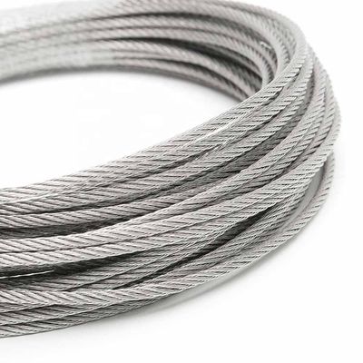 comprar 6X24 7FC cuerda de alambre de acero galvanizado para la pesca 16mm-90mm estructura de diámetro online manufacture