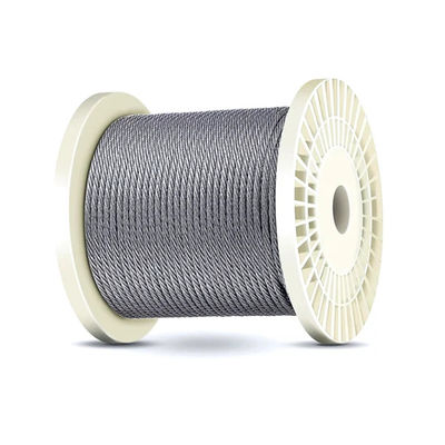comprar Cables de tensión de acero alambre de acero galvanizado cuerda de acero 5/32 Diámetro 5 x 26 Aceptando los requisitos del cliente OEM online manufacture